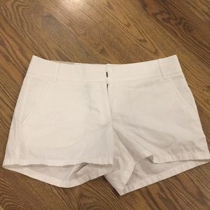 J CREW BRAND NEW WHITE SHORTS
